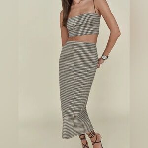 Reformation Callista Knit Two Piece in XS